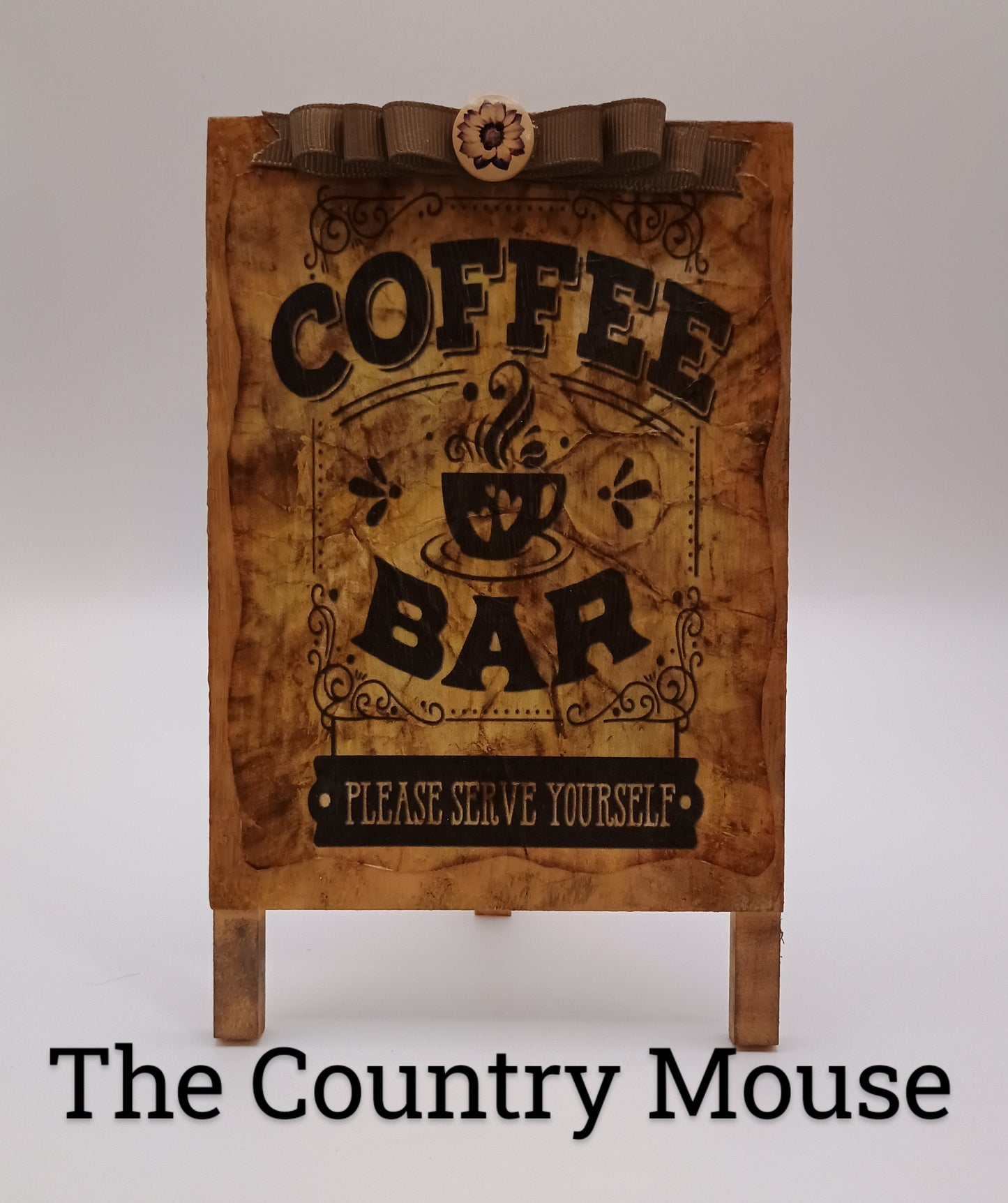 Coffee Bar Easel
