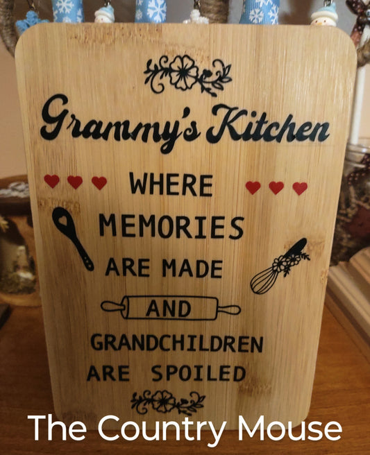 Grandma's Kitchen Personalized