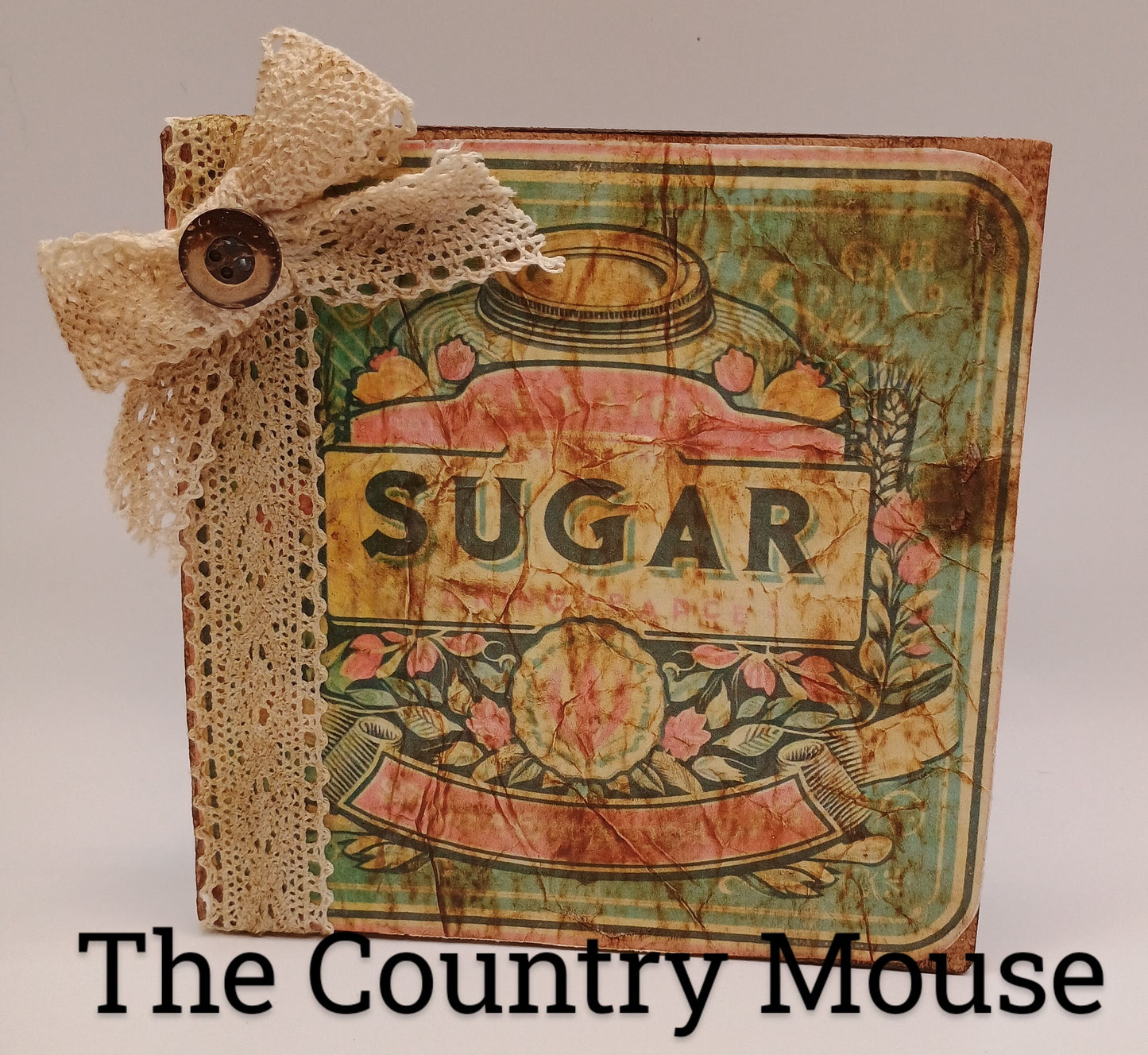 Vintage Plaques - Coffee, Tea, Sugar and Choc