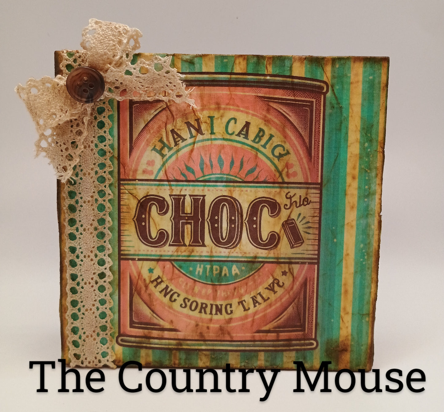 Vintage Plaques - Coffee, Tea, Sugar and Choc